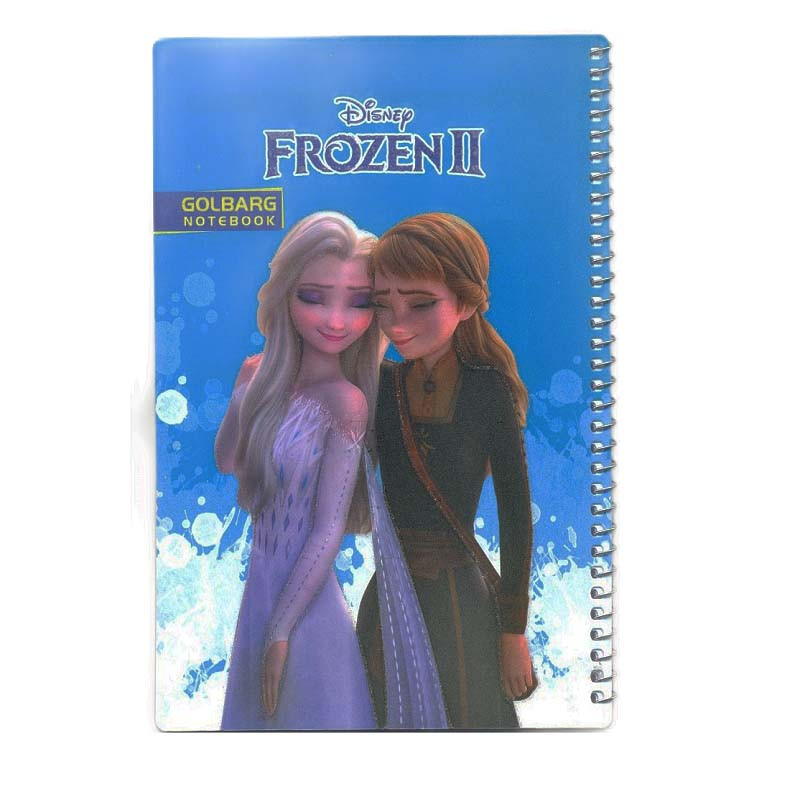 دفتر مشق 50 برگ گلبرگ طرح فروزن کد 62346