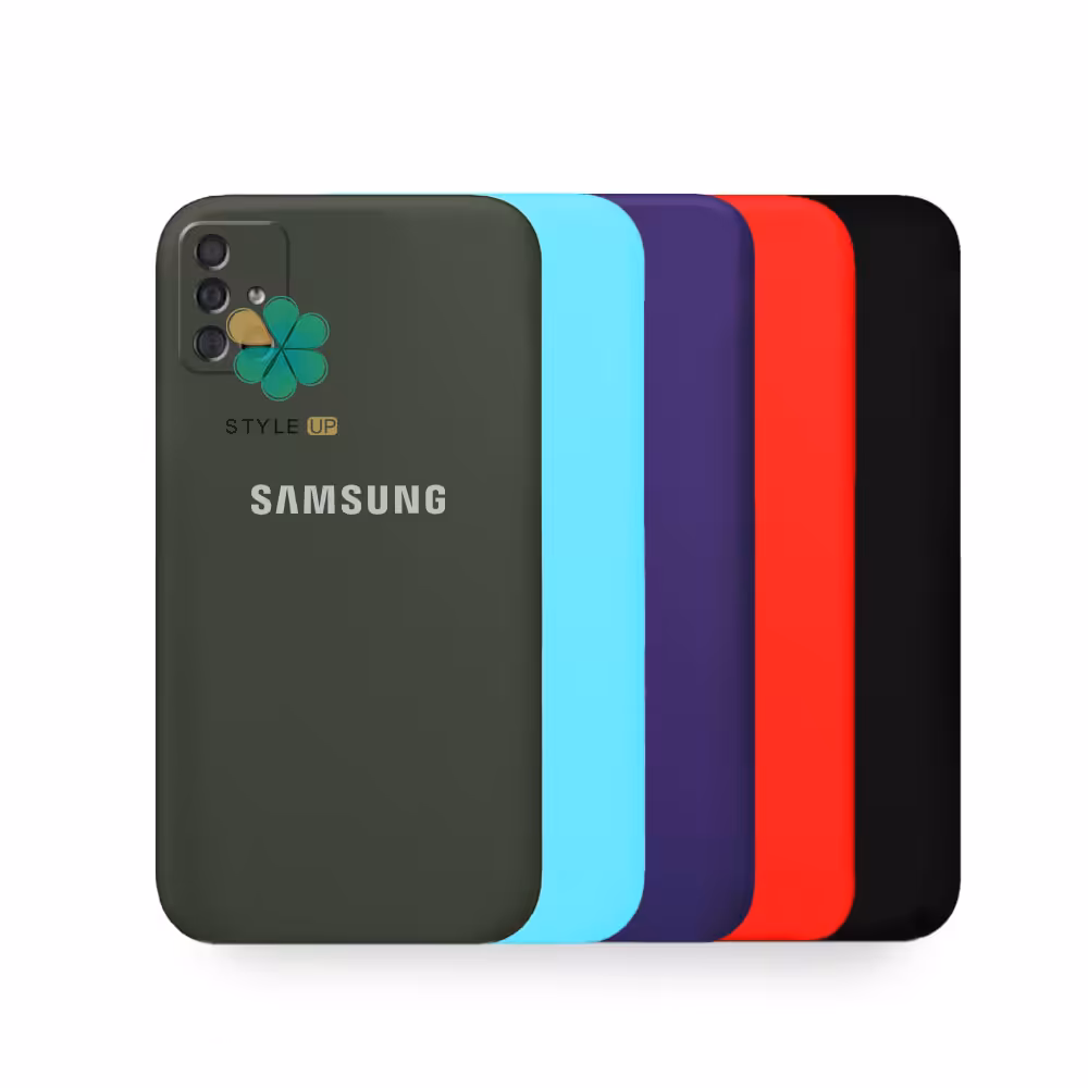 قاب گوشی سامسونگ Galaxy A51 مدل سیلیکونی محافظ لنز دار
