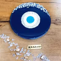 چشم نظر رزینی قطر 15 سانتی متر کد 5-15