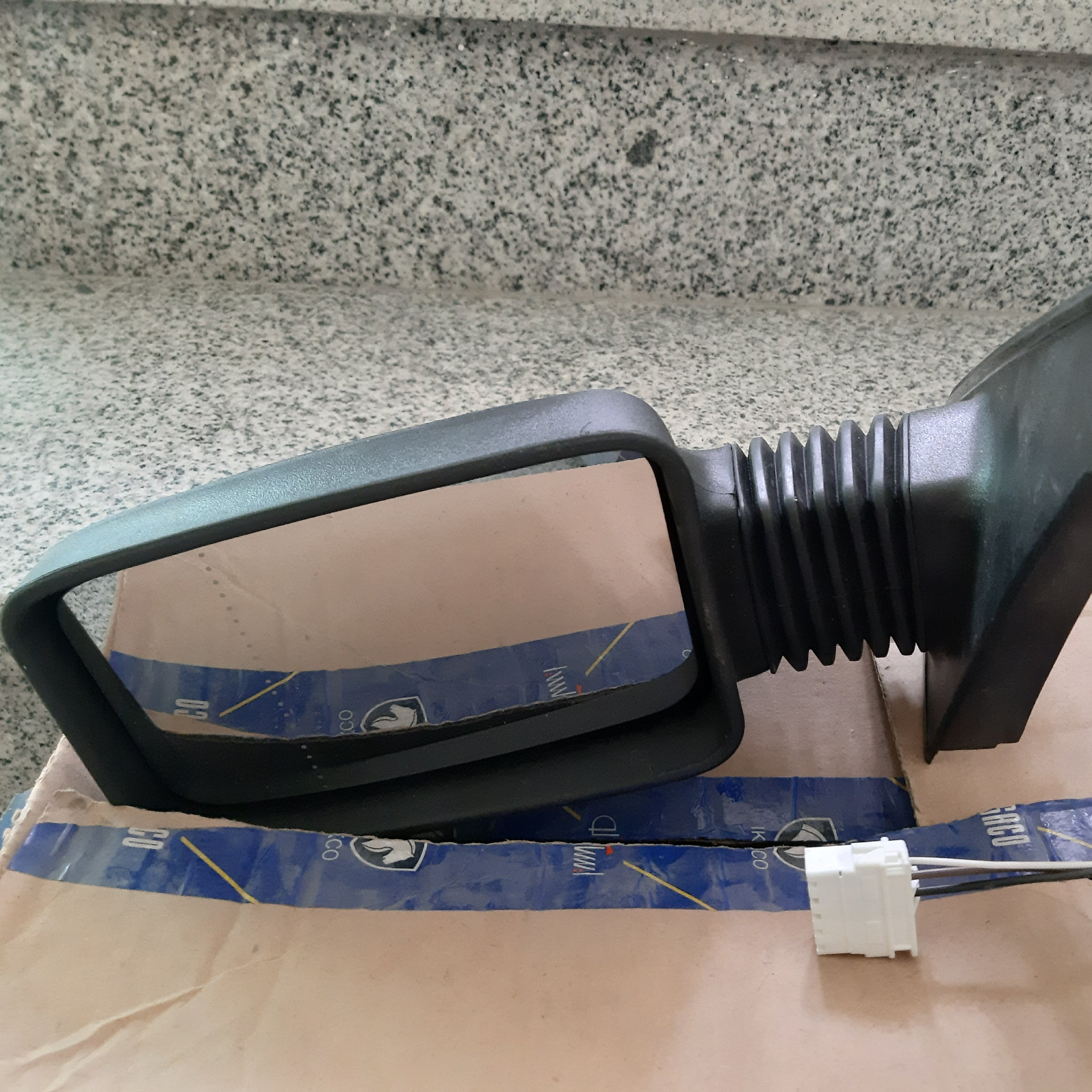 آینه برقی تاشو دستی سمت چپ پژو شرکتی