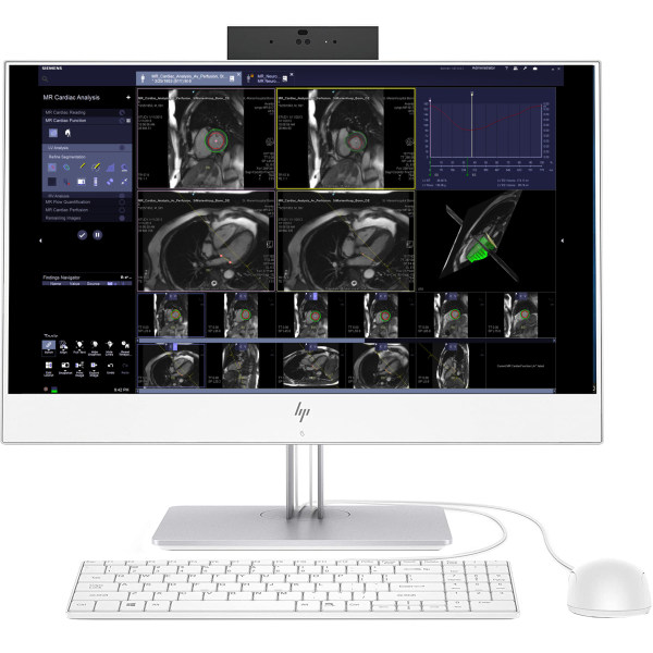 کامپیوتر All In One اچ پی 23.8 اینچی مدل EliteOne 800 G4 HealthCare Edition-A Core i5 8GB 256GB SSD Intel