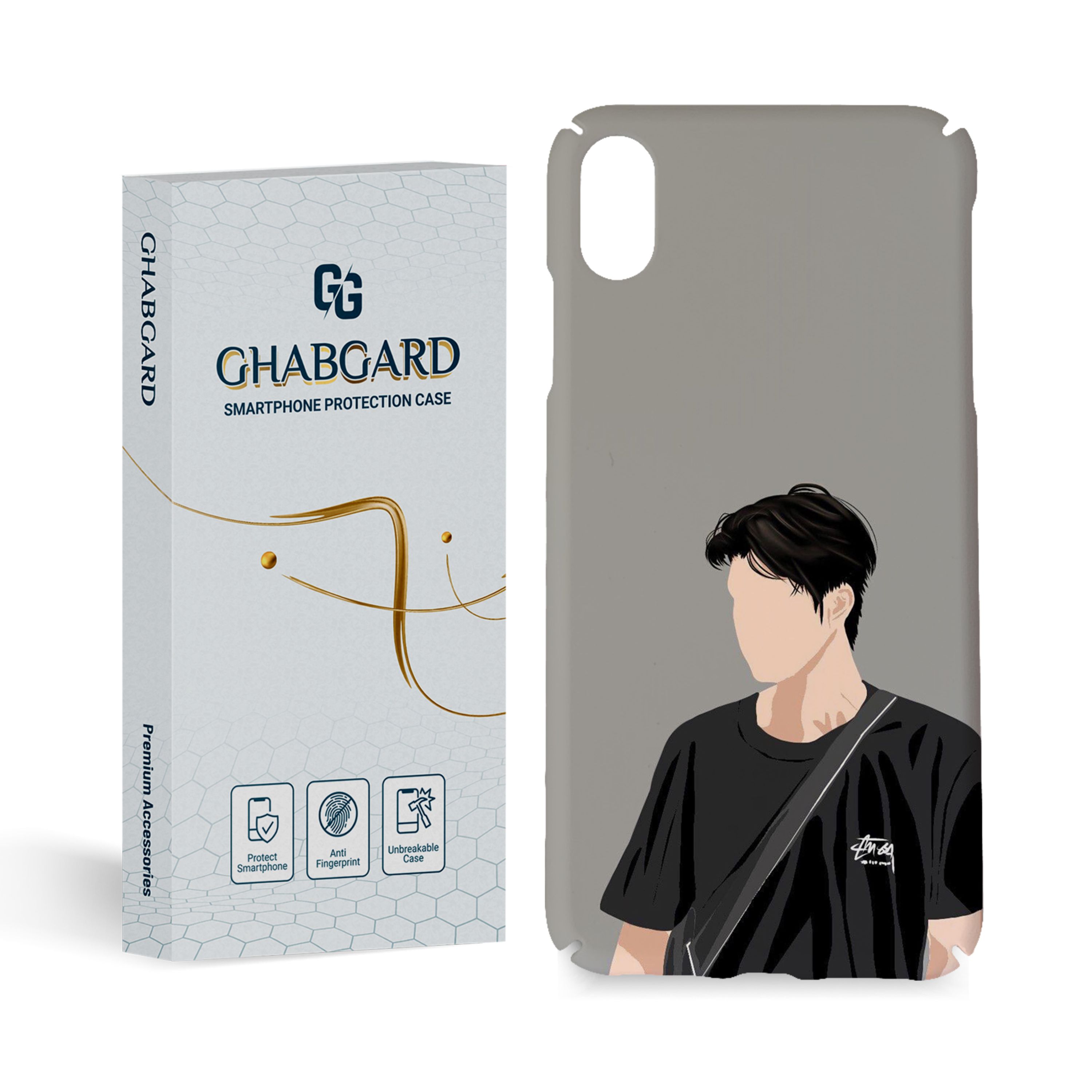 گارد قاب کاور پسرانه مدل g7016 مناسب گوشی موبایل xs max full