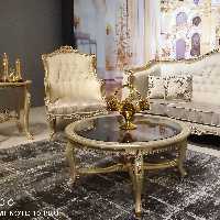 مبل هفت نفره فرانسوی پاپیونی