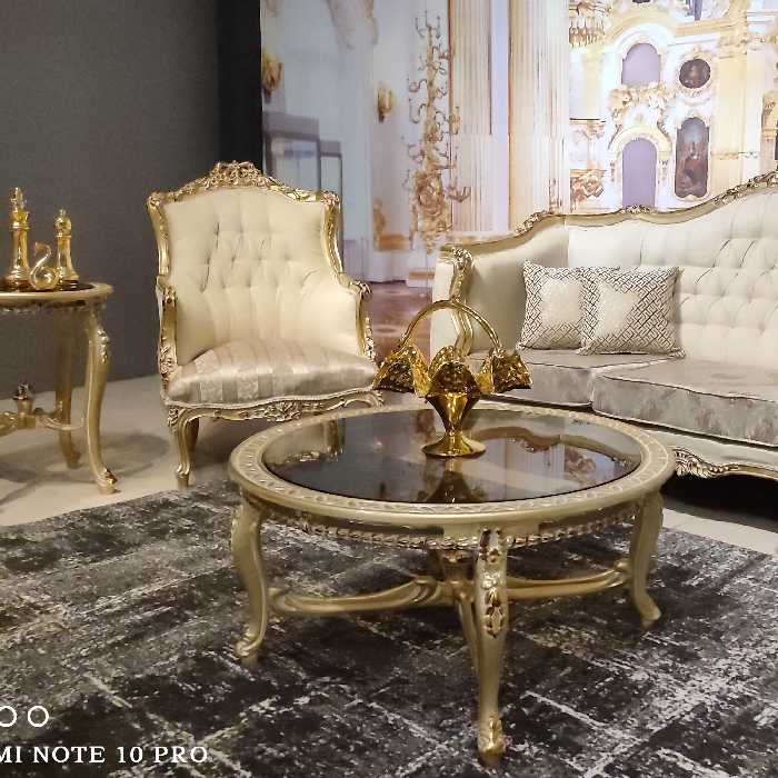 مبل هفت نفره فرانسوی پاپیونی