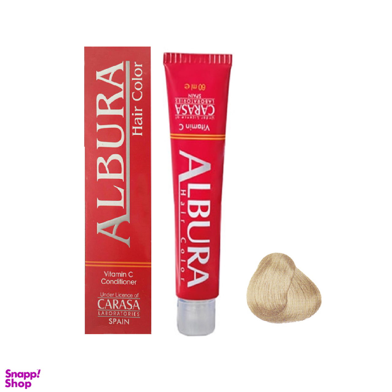 رنگ مو آلبورا (Albura) شماره 122 رنگ هایلایت زیتونی حجم 100 میلی لیتر