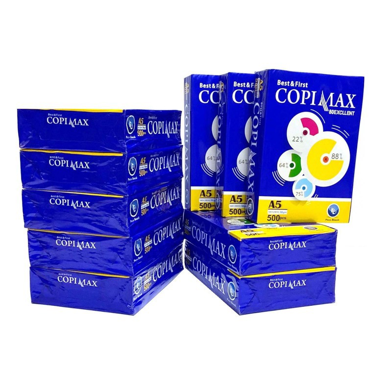 کاغذA5 کپی مکس 80گرمی فروشگاه آیسان