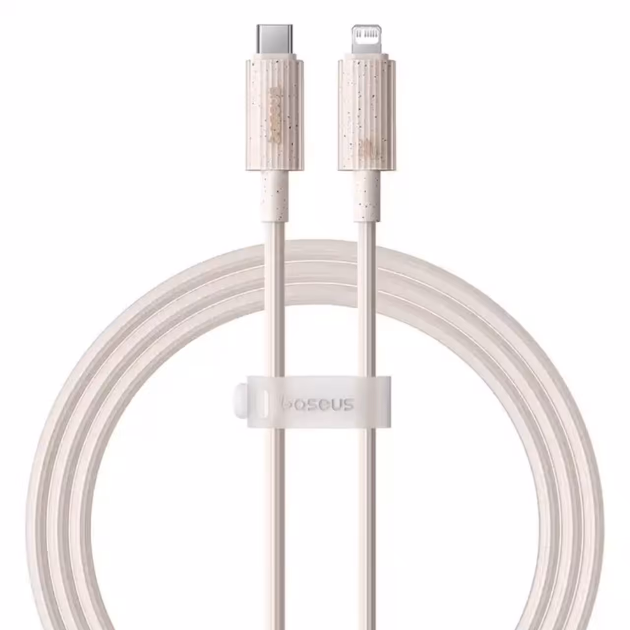 کابل تبدیل USB-C به لایتنینگ باسئوس مدل Habitat Series 20W طول 2 متر