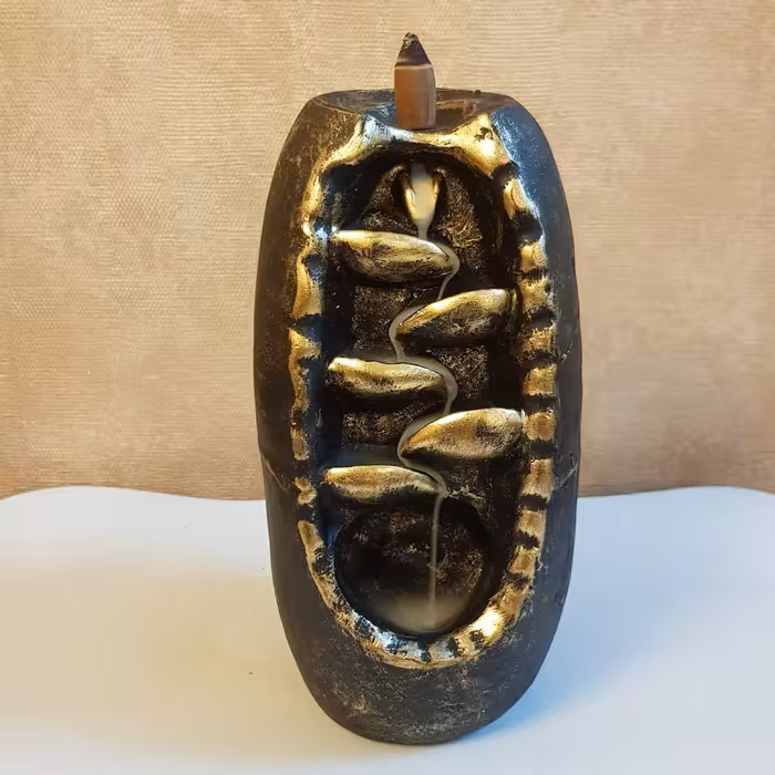 جاعودی آبشاری طرح کوزه با پتینه طلایی