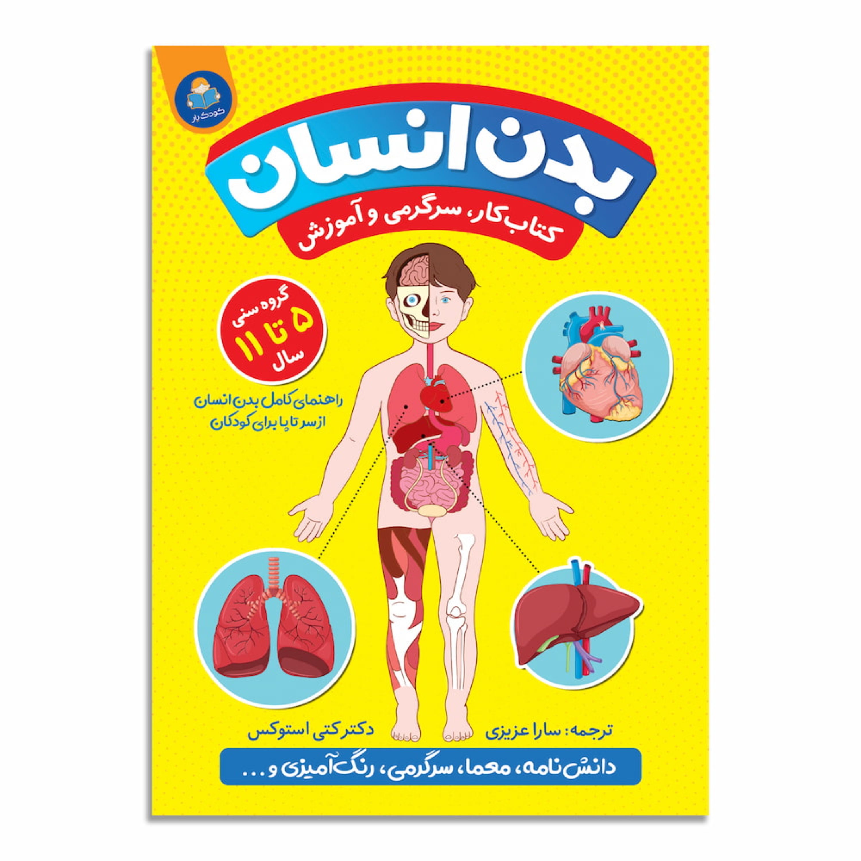 کتاب بدن انسان اثر کتی استوکس (کتاب کودک و نوجوان)