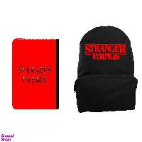 کوله پشتی طرح استرنجر تینگز به همراه کلاسور کد 821