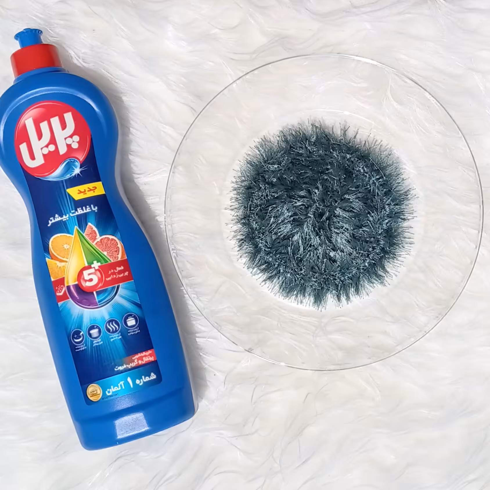 اسکاچ ( اسکاج ) ظرفشویی سبز کله غازی  پک چهار عددی