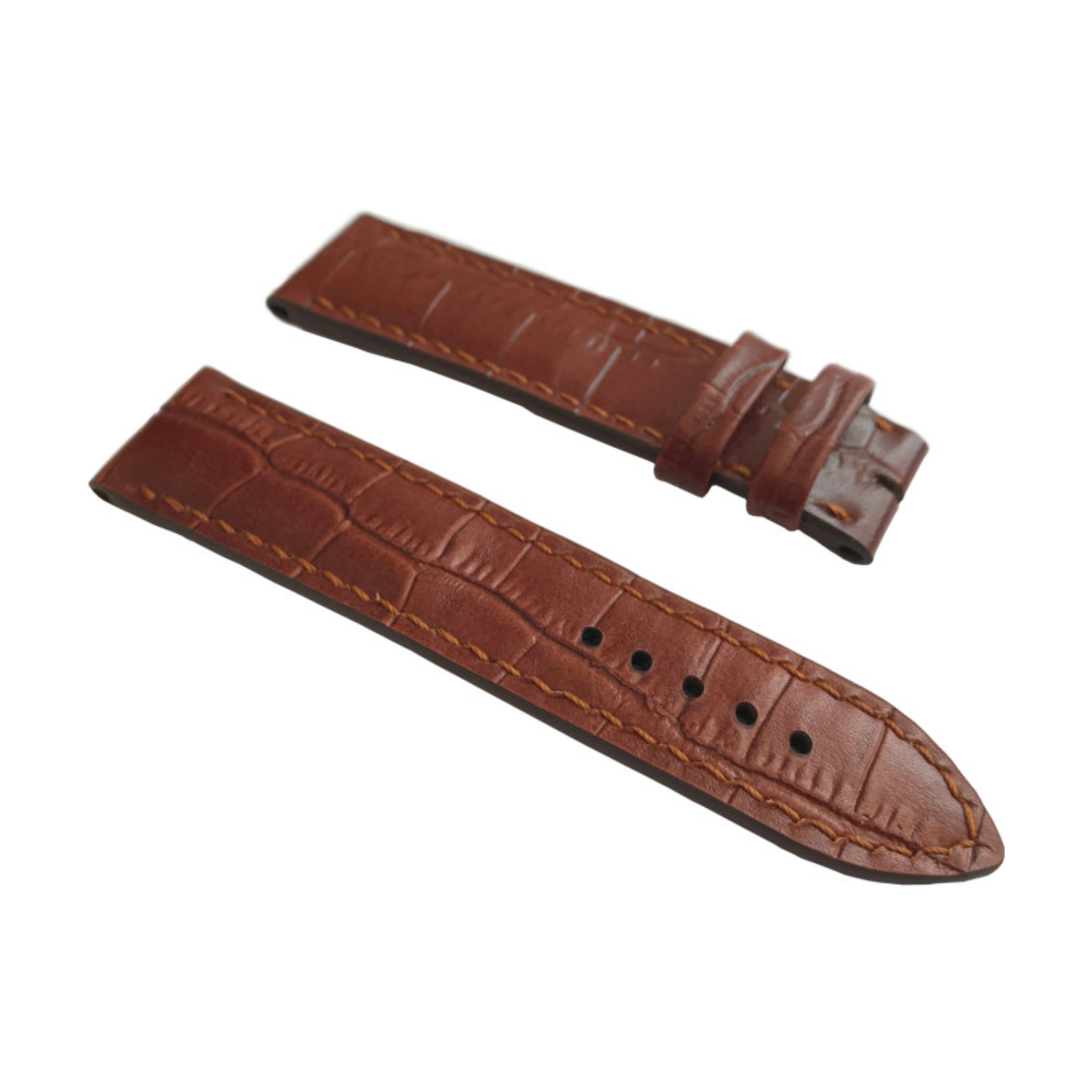 بند چرم طبیعی 22mm