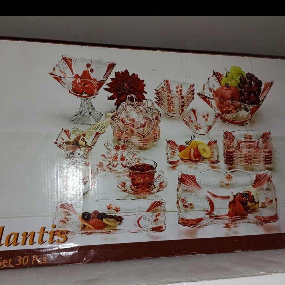 سرویس پذیرایی 29 پارچه اصل ژاپن گل برجسته