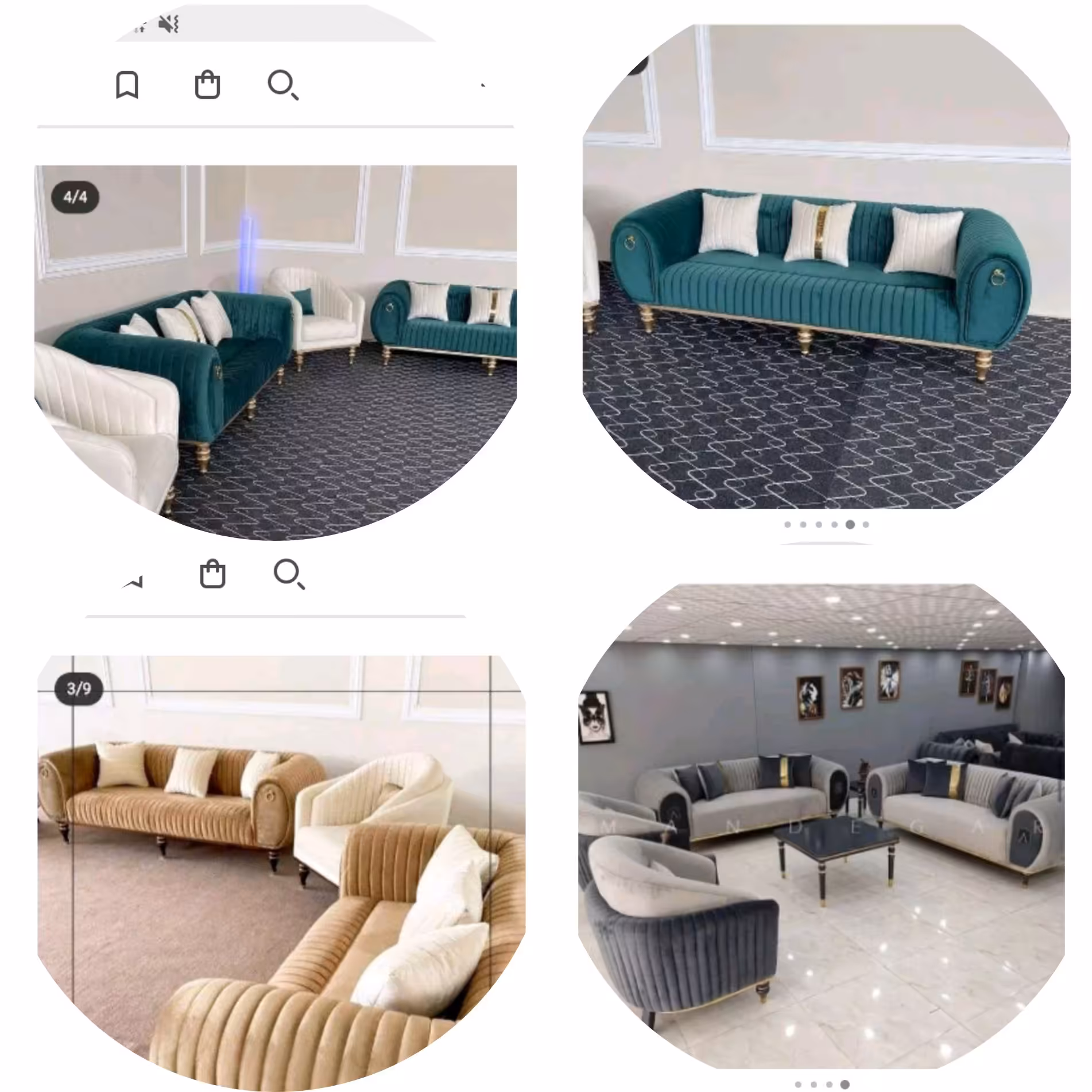 مبل پاناما هزینه ارسال به پای مشتری هست 