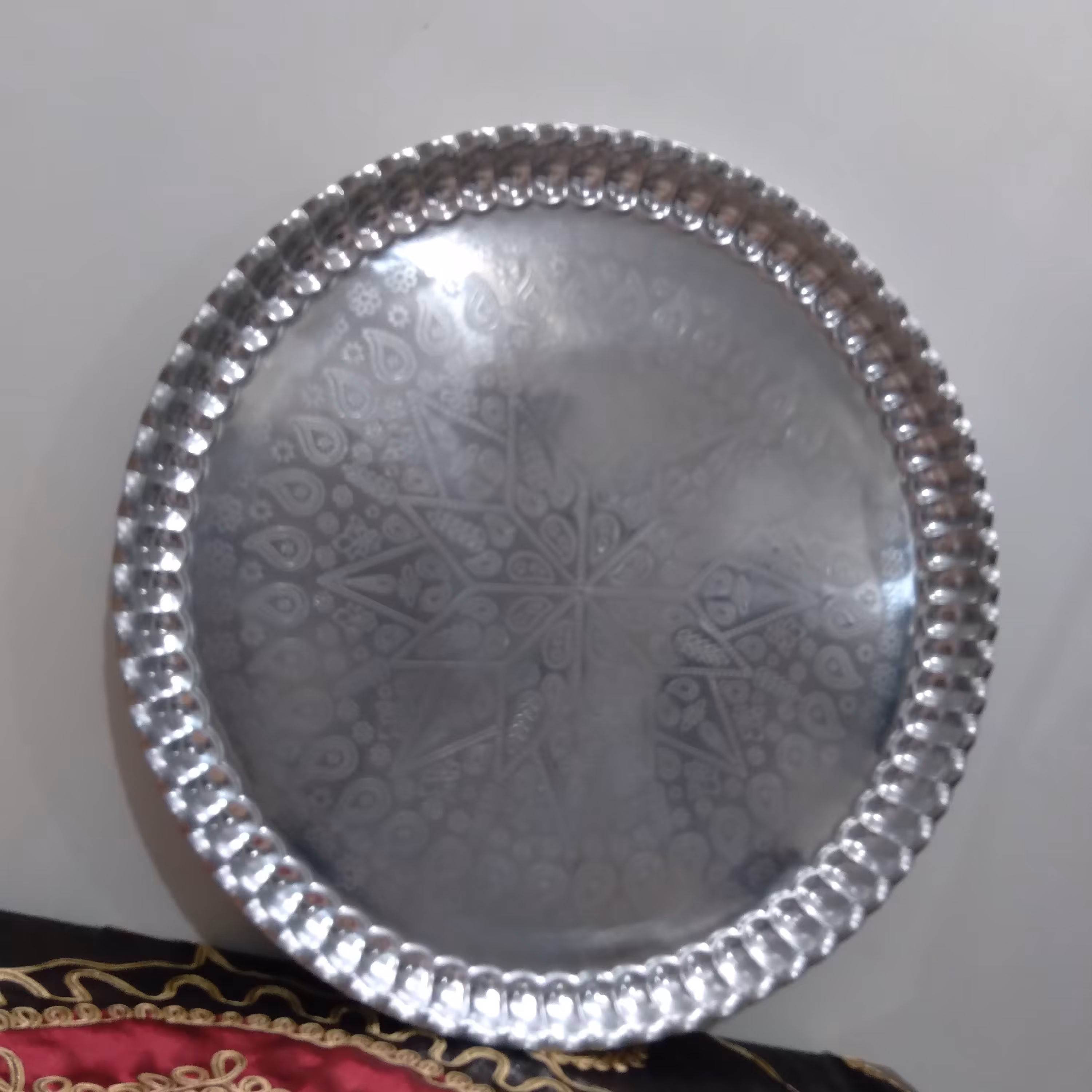 سینی اصفهانی طرح مس