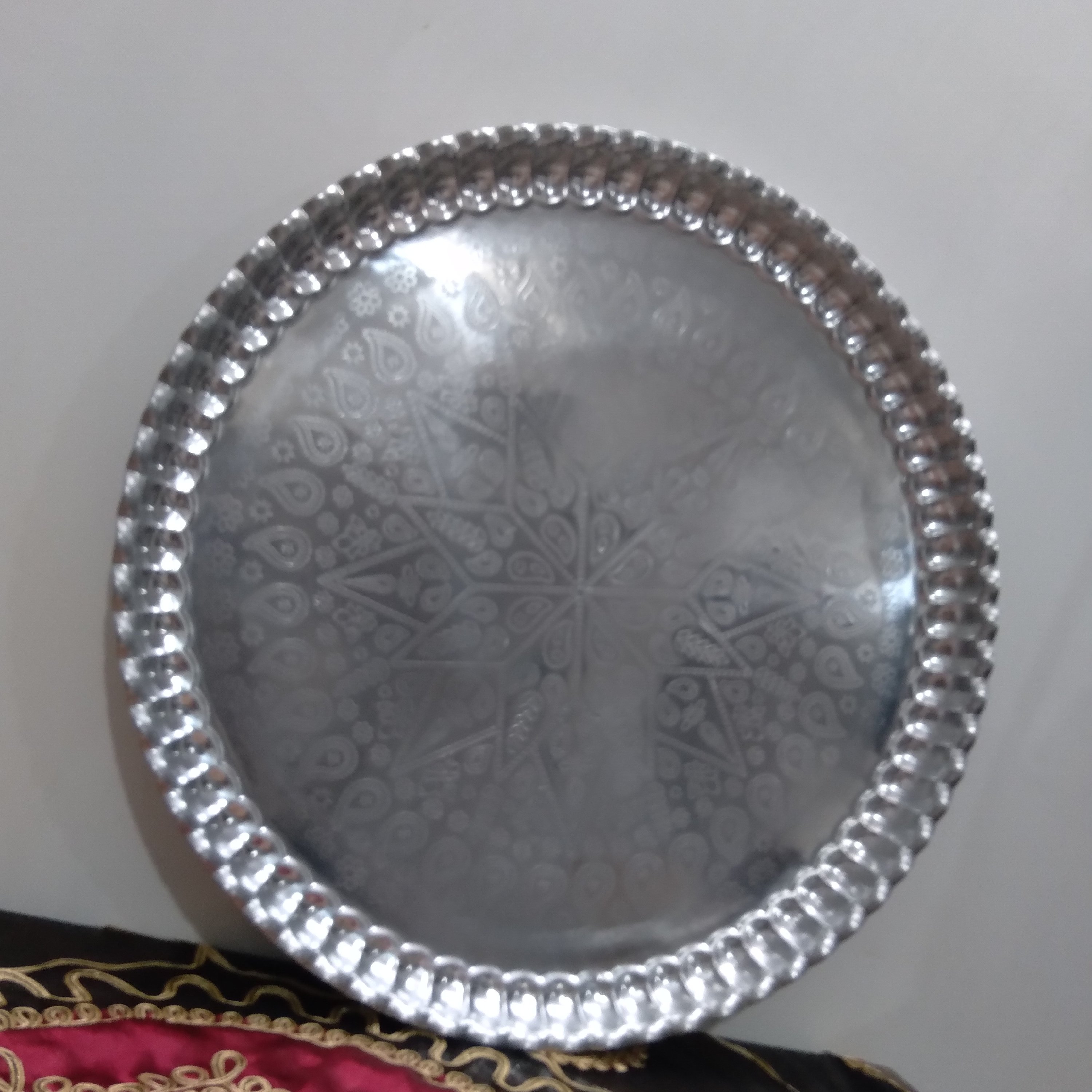 سینی اصفهانی طرح مس