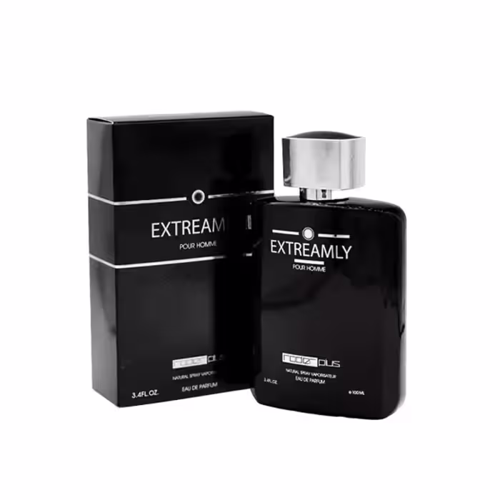 ادوپرفیوم مردانه رودیر پلاس مدل  اکسترملی extreamly حجم 100 میلی لیتر
