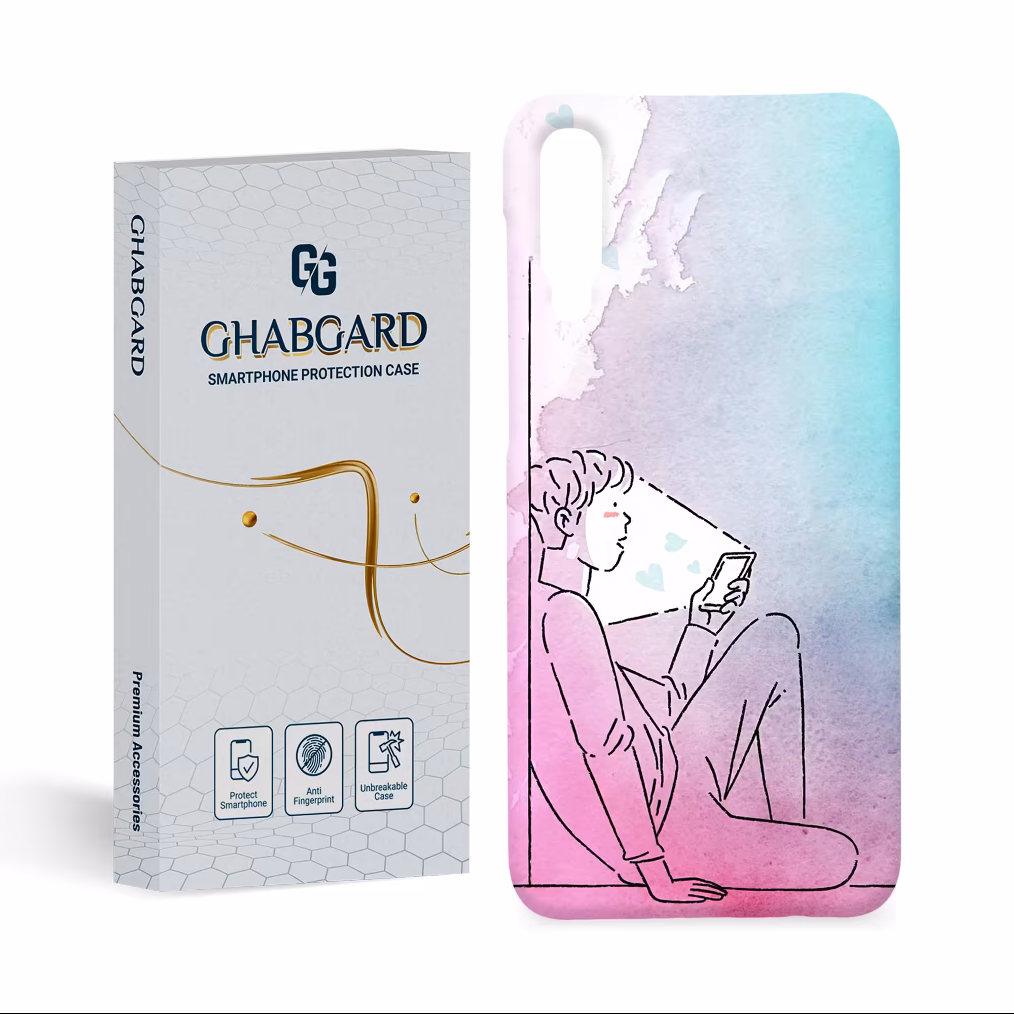 کاور گارد قاب فانتزی مدل g5102  مناسب برای گوشی سامسونگ a50 