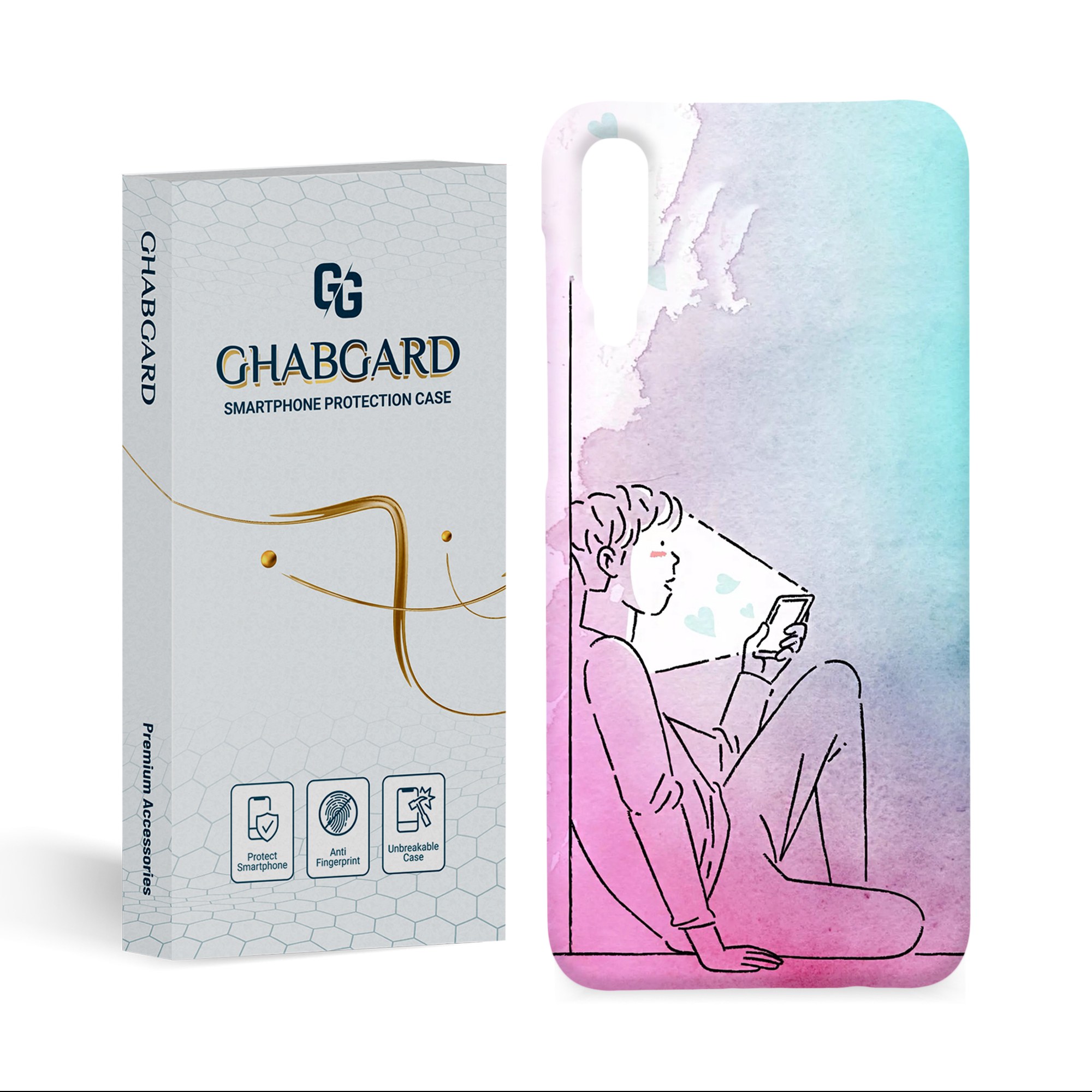 کاور گارد قاب فانتزی مدل g5102  مناسب برای گوشی سامسونگ a50 