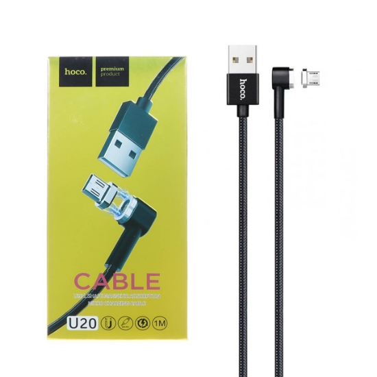 کابل تبدیل USB به microUSB هوکو مدل U20 طول 1 متر