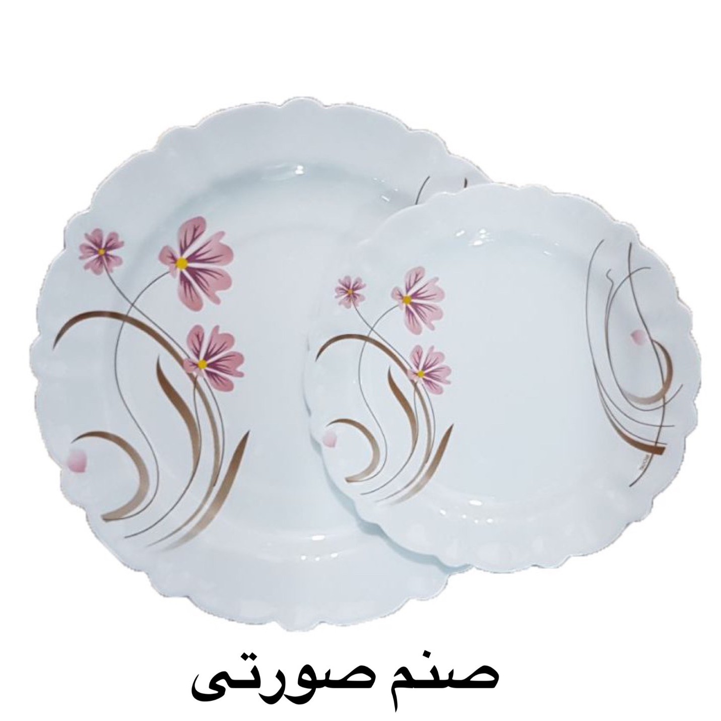 سرویس ایروپال 25 پارچه صورتی