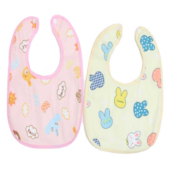 پیشبند مخملی طرح دار نوزادی