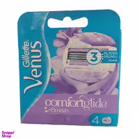 تیغ یدک ژیلت (Gillette) مدل Venus Comfortglide بسته ‏4 عددی