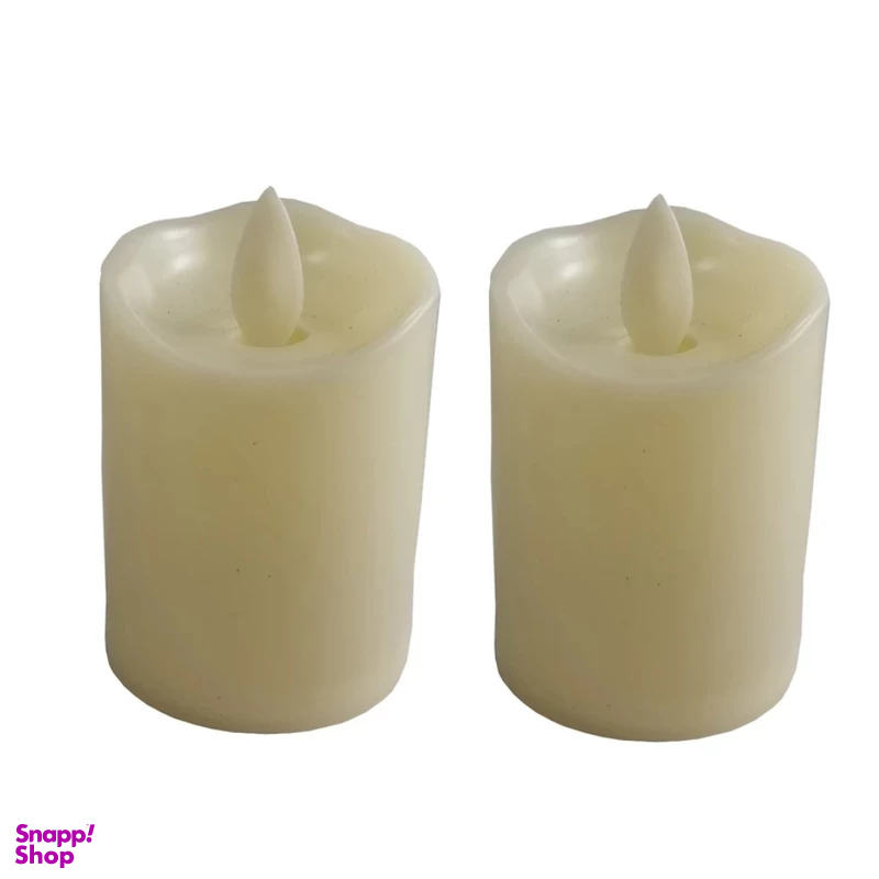 شمع ال ای دی مدل B-7 مجموعه 2 عددی