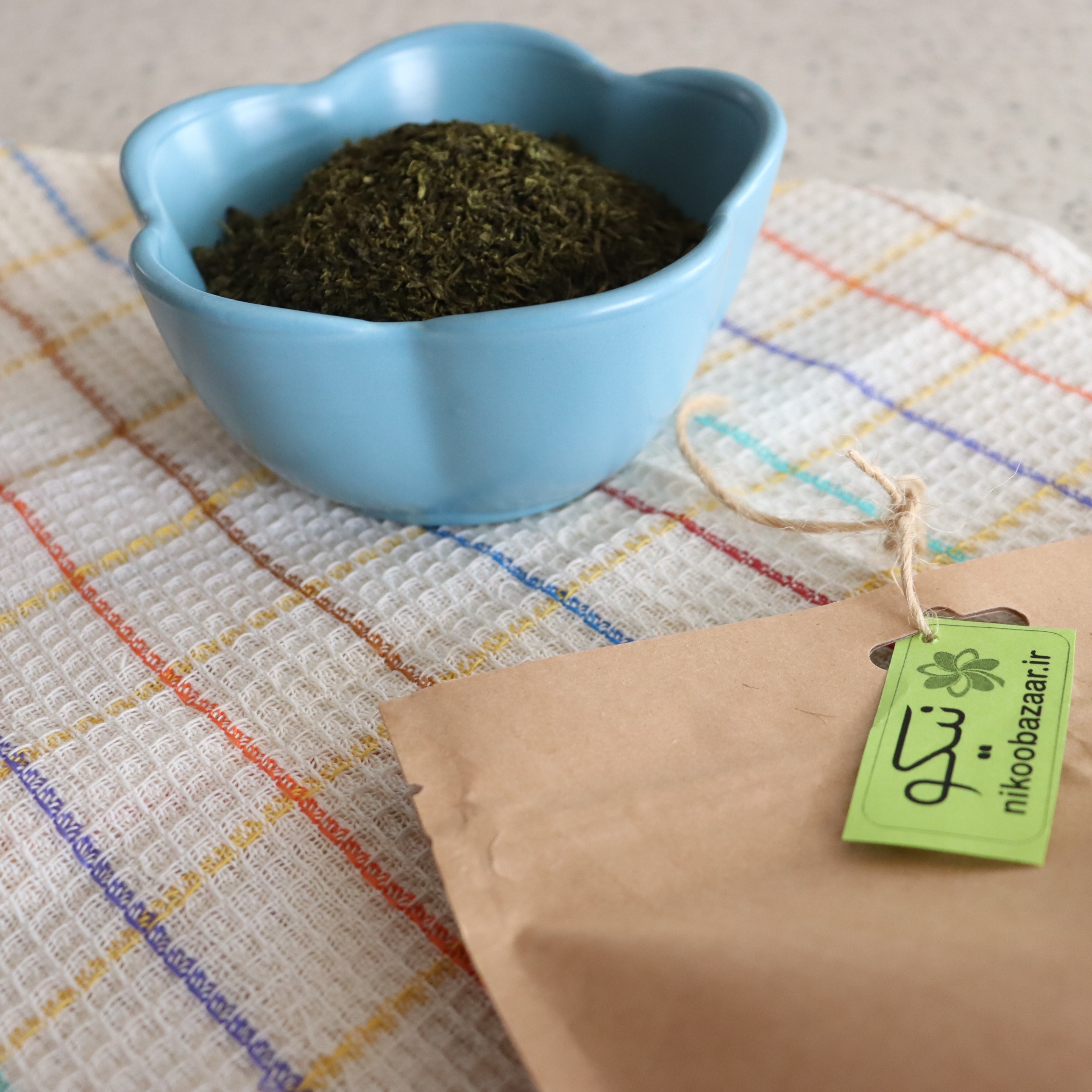 ریحان خشک بسته 100 گرمی