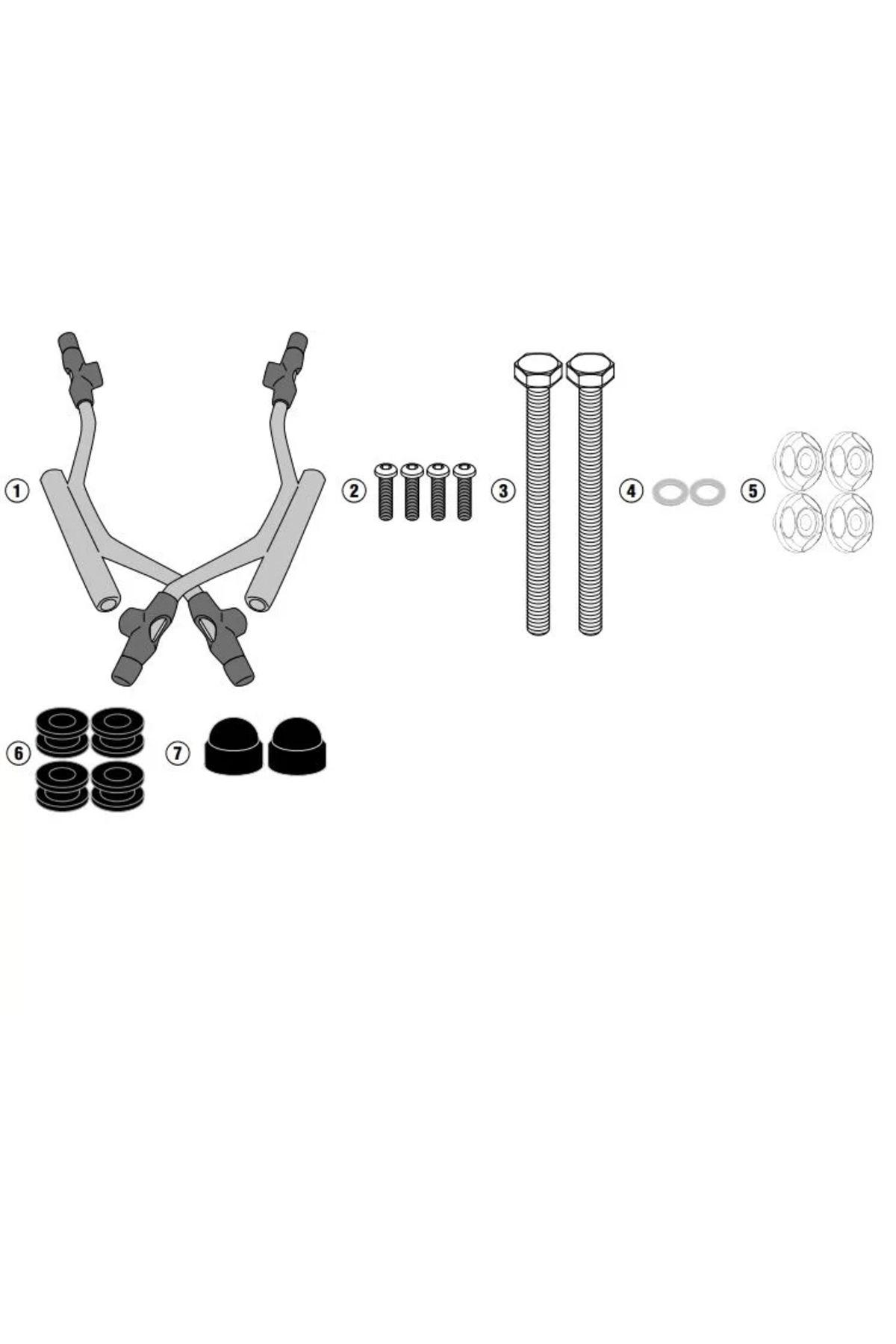 شیشه جلو موتورسیکلت اتصال 5615A PIAGGIO MEDLEY S 125 150 باد ساز سازگار Givi