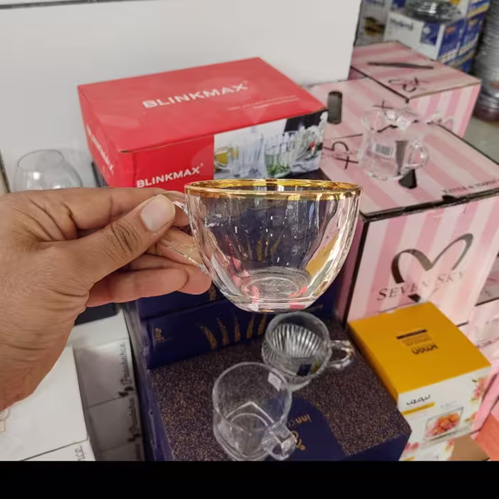 فنجان چری 95 خط طلا 
