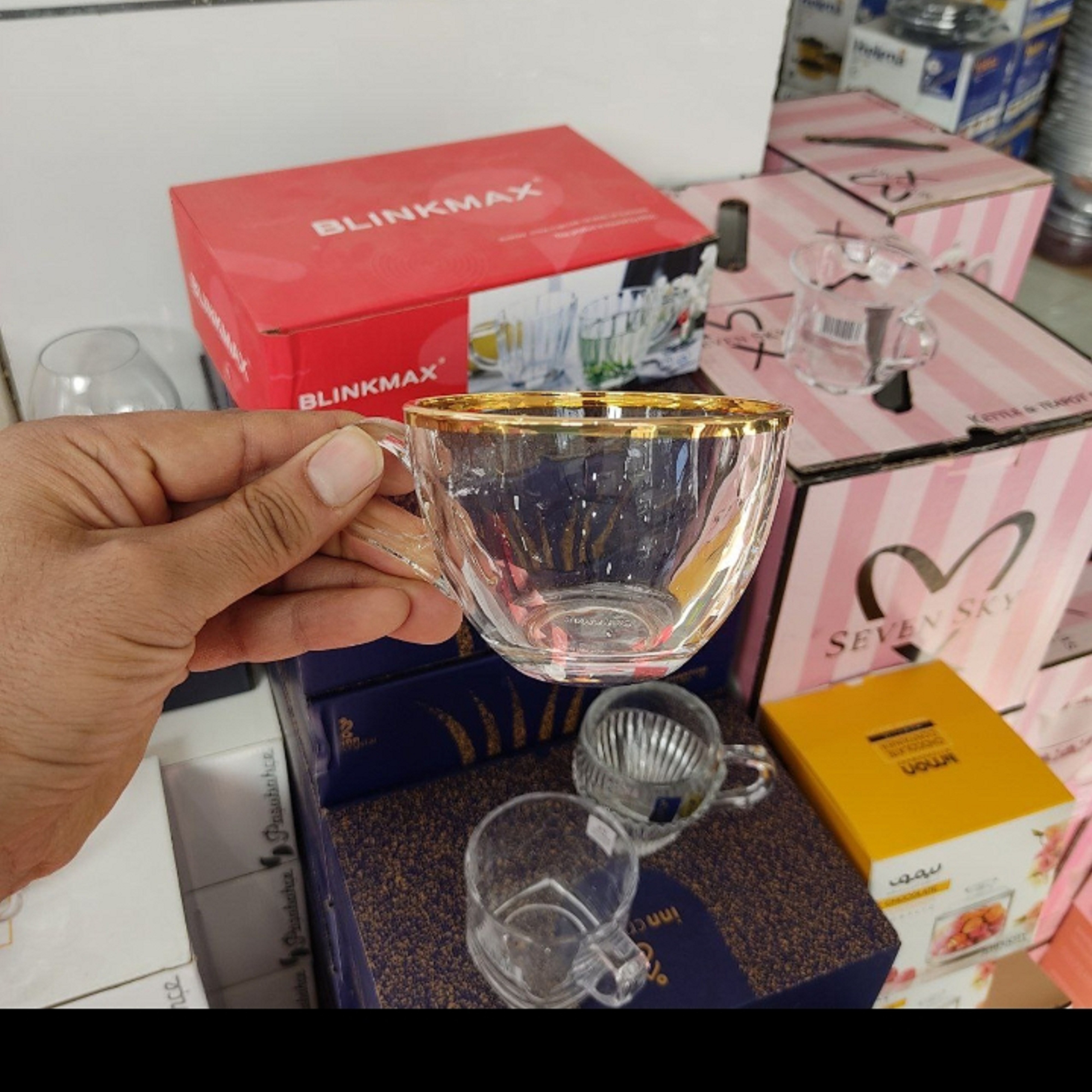 فنجان چری 95 خط طلا