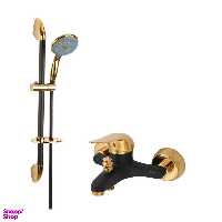 شیر حمام فاخته مدل زحل به همراه علم دوش کد MT مجموعه 2 عددی