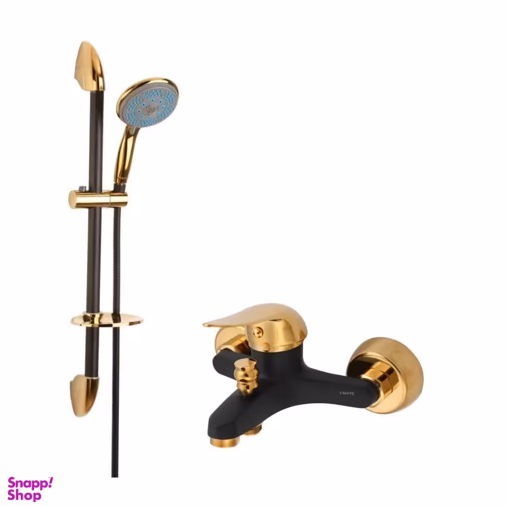 شیر حمام فاخته مدل زحل به همراه علم دوش کد MT مجموعه 2 عددی