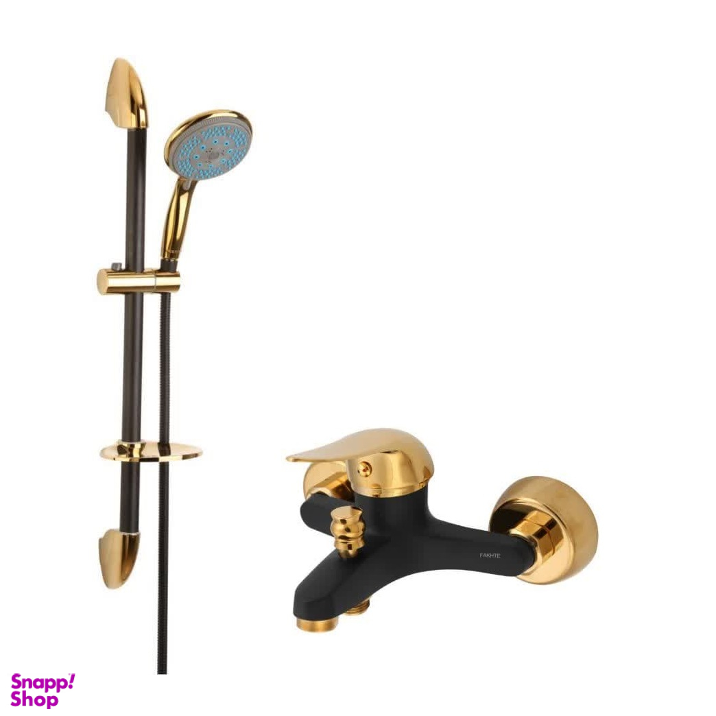 شیر حمام فاخته مدل زحل به همراه علم دوش کد MT مجموعه 2 عددی