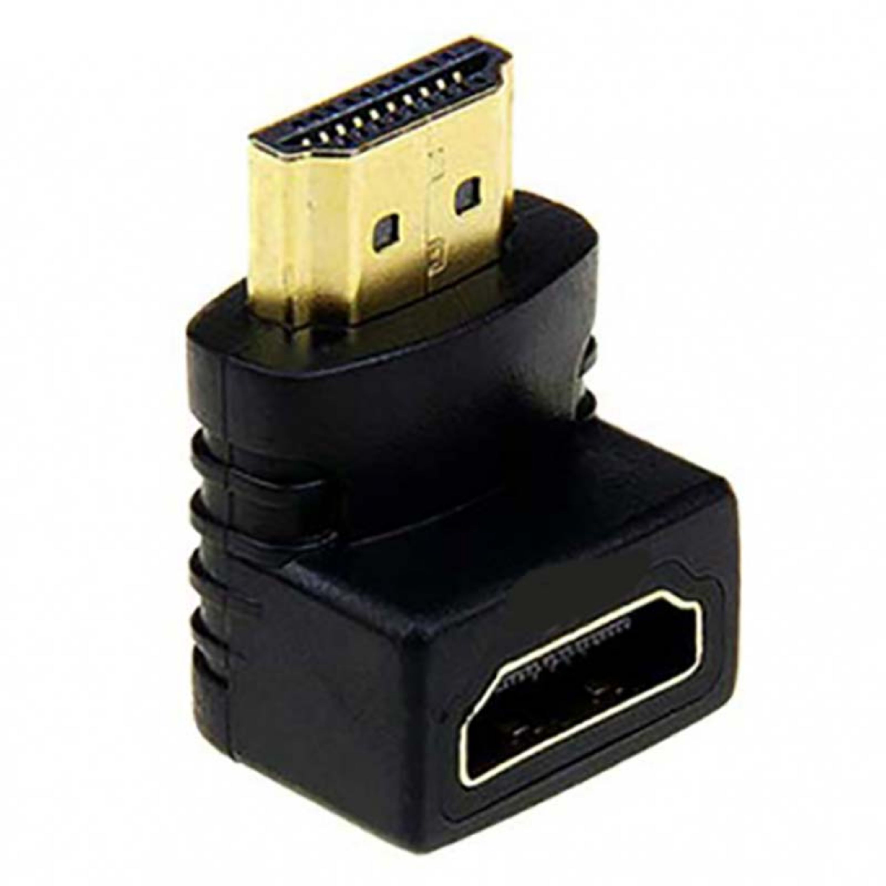 تبدیل hdmi m to hdmi f یک سر نری یک سر مادگی نود درجه