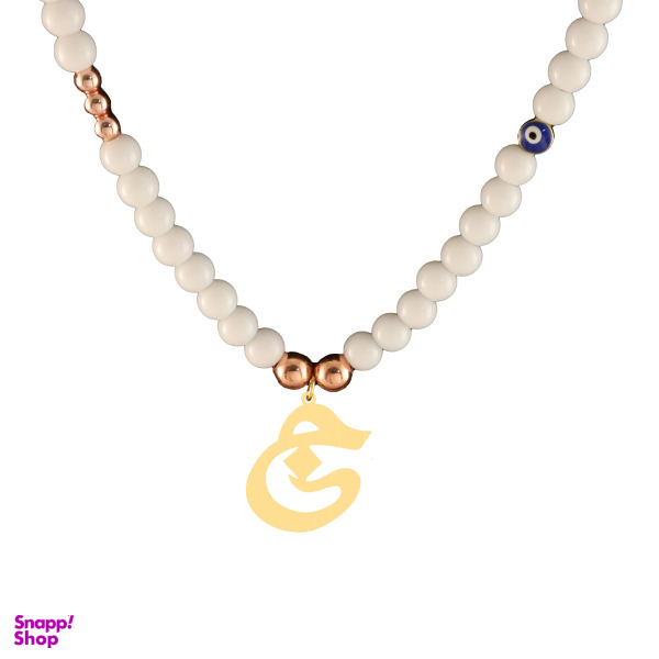 گردنبند طلا 18 عیار زنانه سانا گالری مدل حرف ج کد D10763