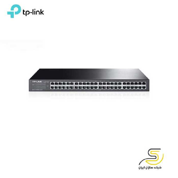 سوئیچ 48 پورت مگابیتی و رکمونت تی پی لینک مدل TL-SF1048