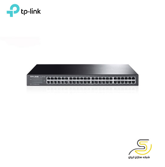 سوئیچ 48 پورت مگابیتی و رکمونت تی پی لینک مدل TL-SF1048