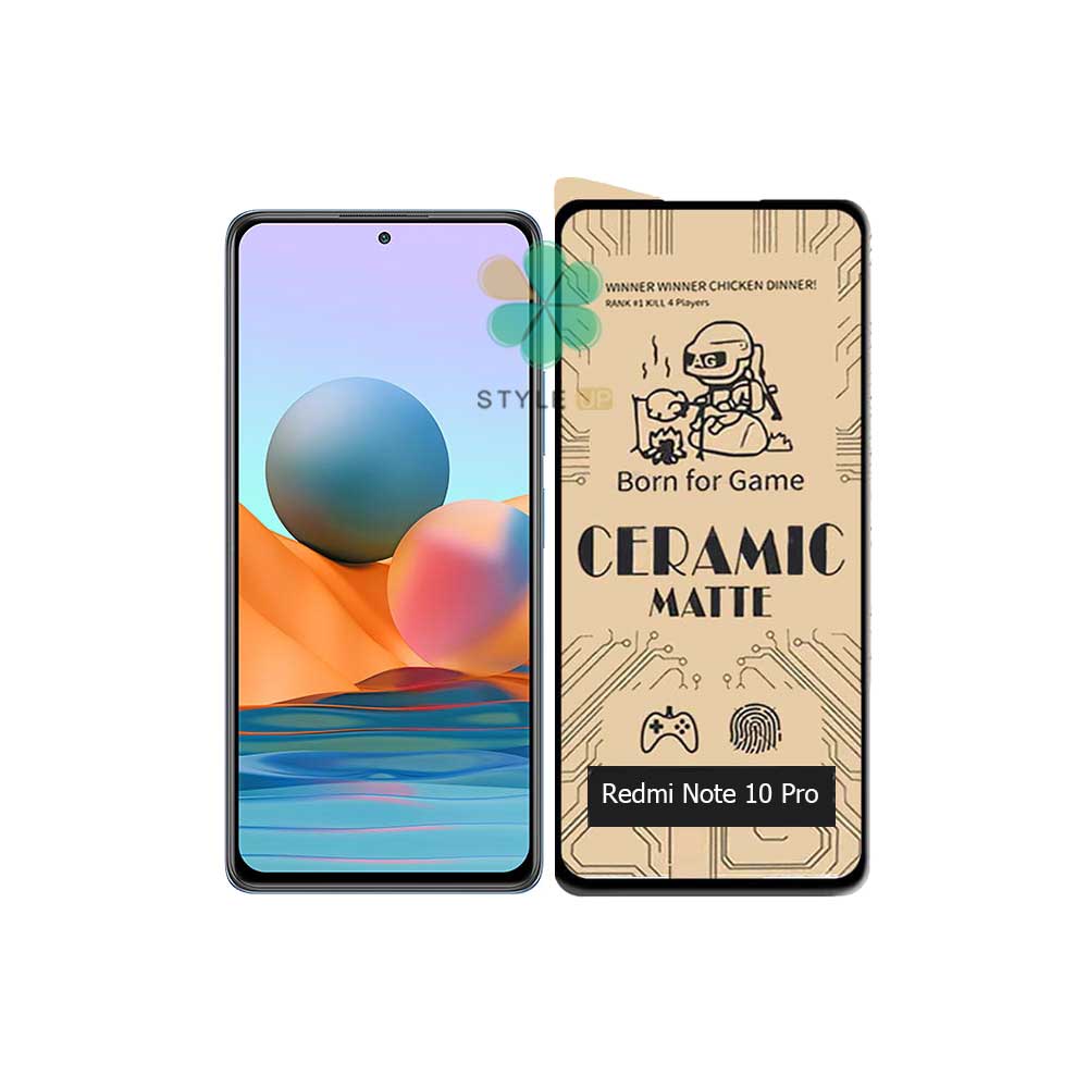 گلس سرامیکی مات گوشی شیائومی Xiaomi Redmi Note 10 Pro