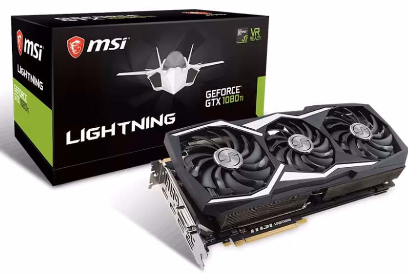 کارت گرافیک ام اس آی مدل جی تی ایکس 1080 تی آی لایتنینگ زد با حافظه 11 گیگابایت