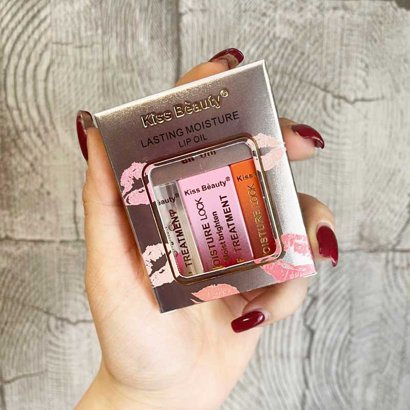 پک سه عددی رژ حرارتی حجم دهنده لب و تینت لب