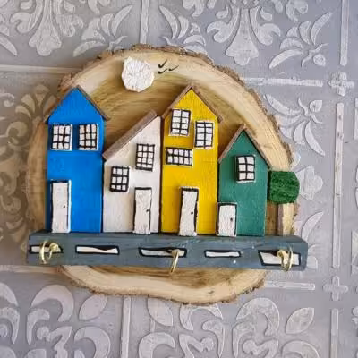 جاکلیدی دیواری کلبه