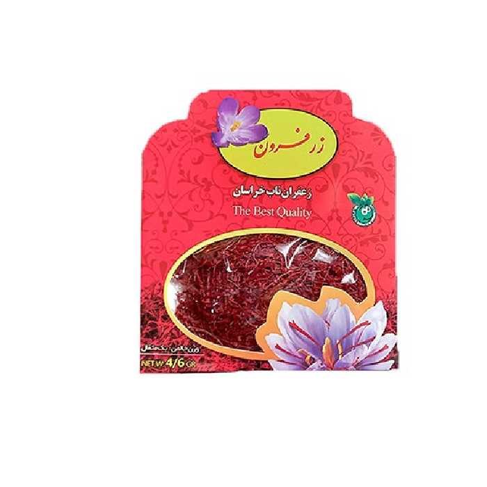 5عدد زعفران سرگل ممتاز قائنات زرفرون قلم درشت (یک مثقالی )