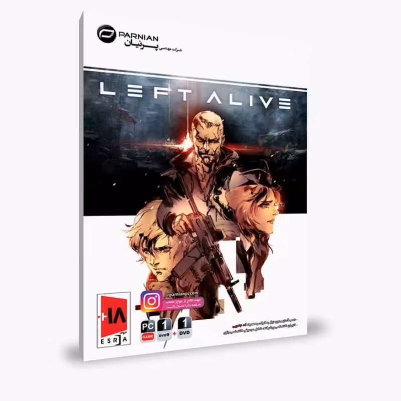 بازی Left Alive برای کامپیوتر      تعداد دیسک    2  DVD 
