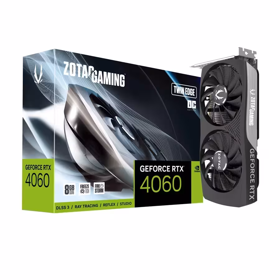 کارت گرافیک زوتاک GeForce RTX 4060 8GB Twin Edge OC