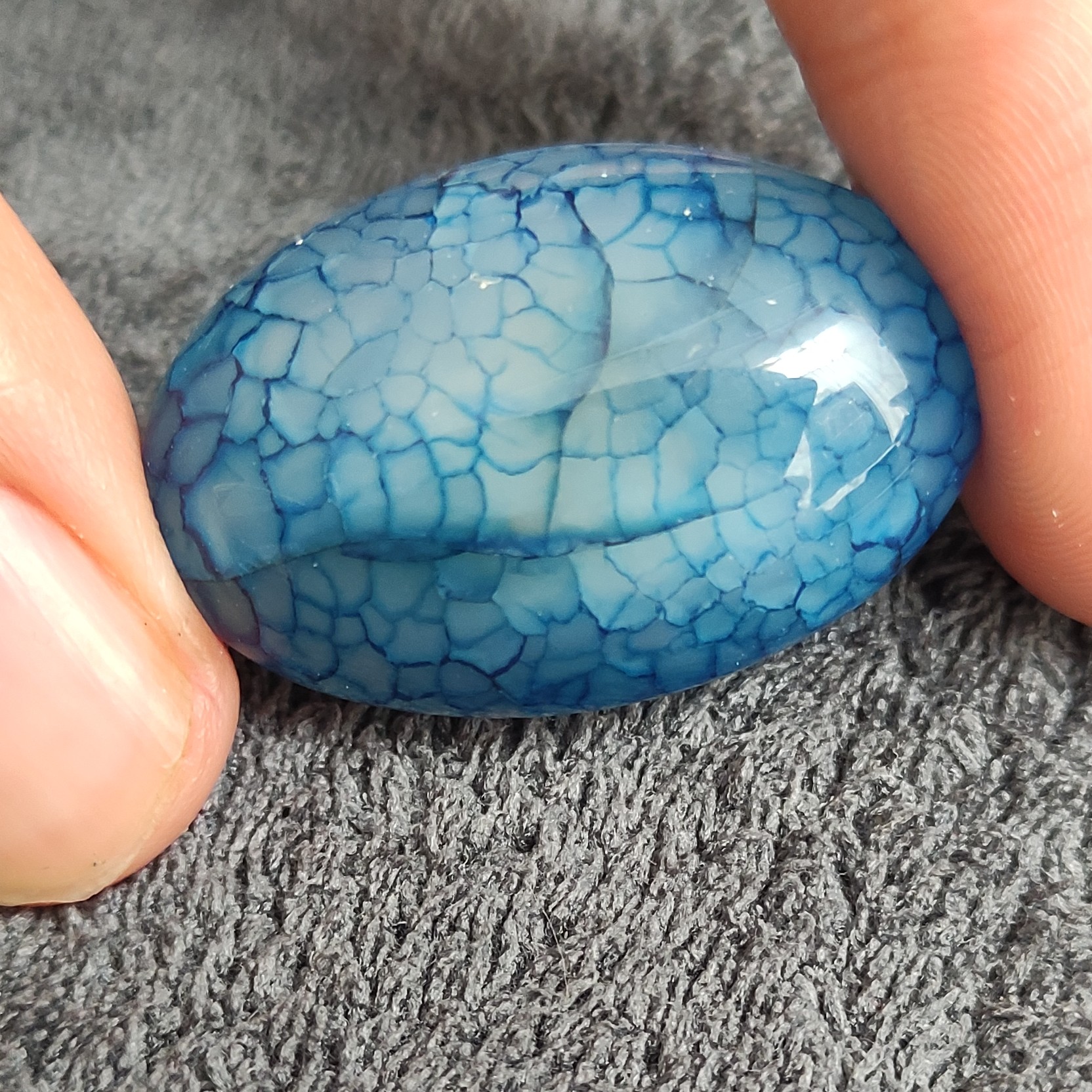 سنگ دراگون آبی فوق العاده خوشگل و خاص