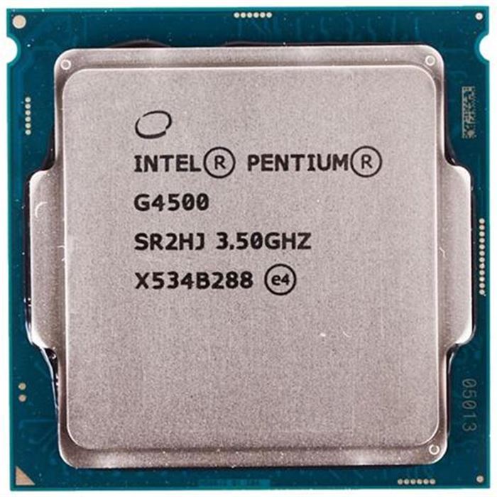 سی پی یو اینتل بدون باکس Pentium G4500 CPU