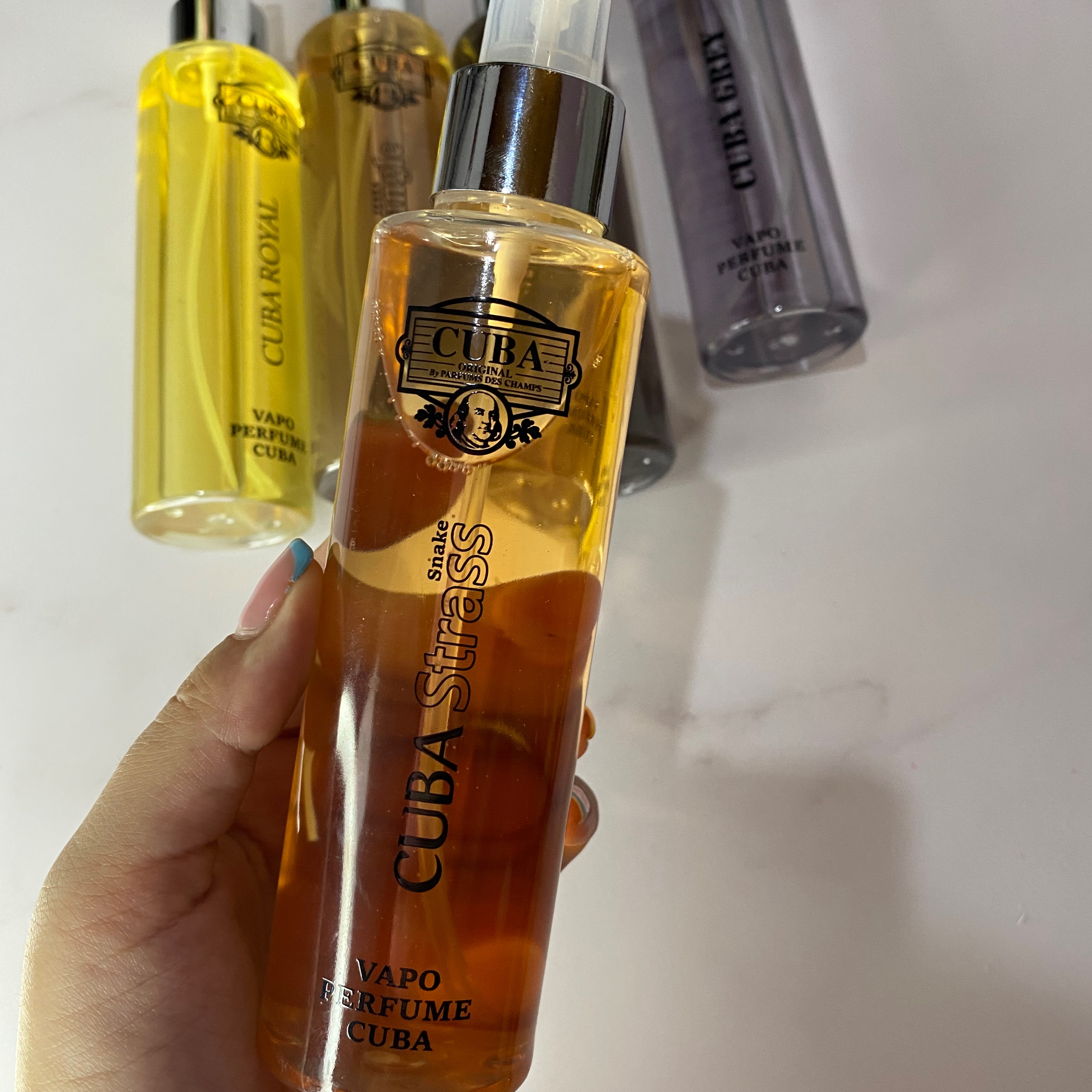 بادی اسپلش زنانه کوبا مدل استراس اسنیک Cuba Vapo Perfume Strass Snake حجم 200 می