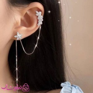 گوشواره لاله گوشی دخترانه نگیندار